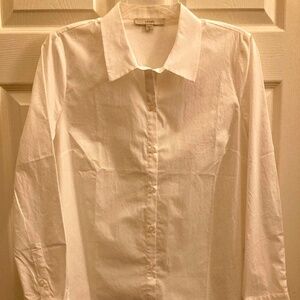 Lark & Ro Button Down White Shirt